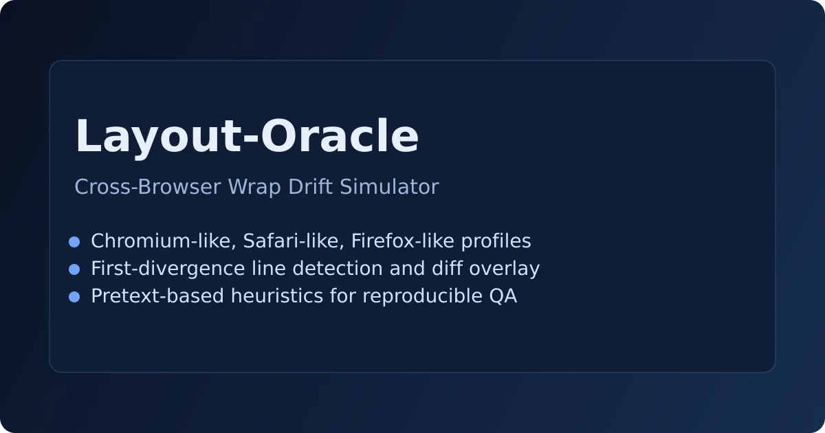 Layout-Oracle cover image